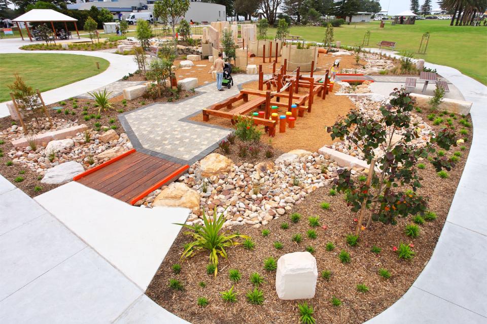 Stuart Park - Timber Balance Beams