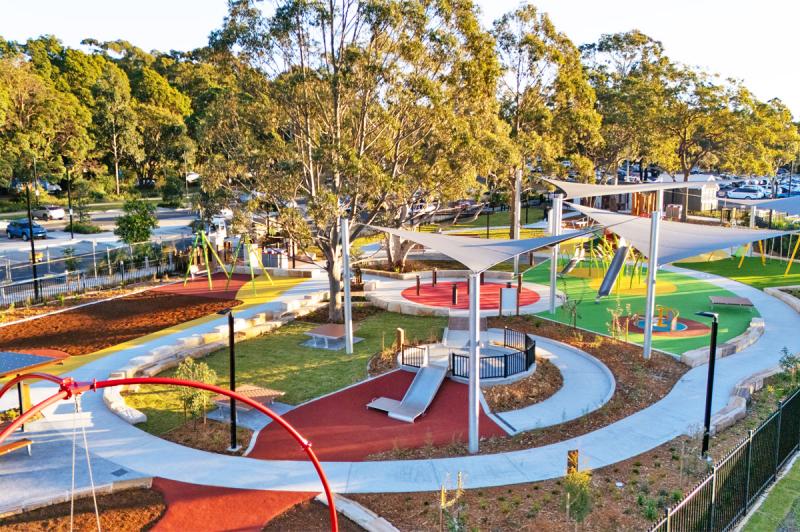 Waratah Park All Abilities Playground, Sutherland